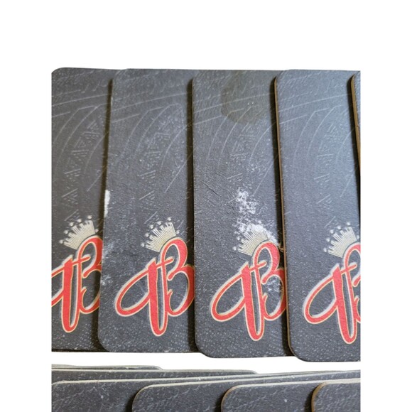 Vintage Cardboard Bar Coasters Budweiser Lot Of 27 Double Sided - Picture 4 of 10